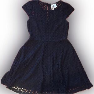 Mimi Chica Black Lace Dress Whimsigoth A Line Women’s Small